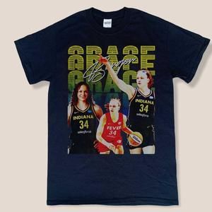 Grace Berger - Indiana Fever - Unisex Black T-Shirt